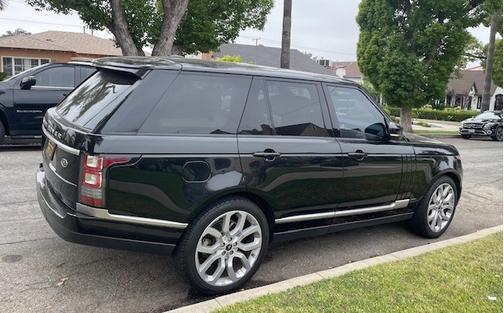 Black 2014 Land Rover Range Rover 3.0L Supercharged HSE
