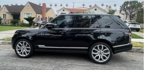 Black 2014 Land Rover Range Rover 3.0L Supercharged HSE
