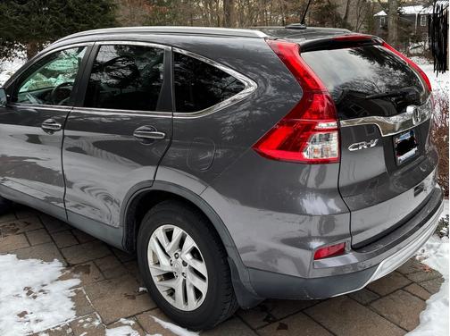 Gray 2016 Honda CR-V EX-L