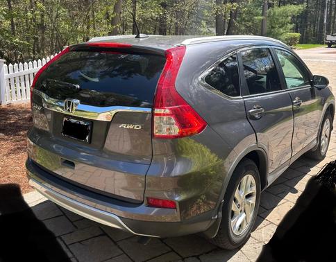 Gray 2016 Honda CR-V EX-L