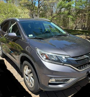 Gray 2016 Honda CR-V EX-L