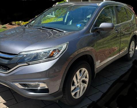 Gray 2016 Honda CR-V EX-L