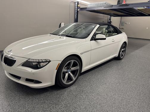 White 2010 BMW 650 i