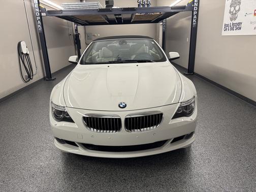 White 2010 BMW 650 i