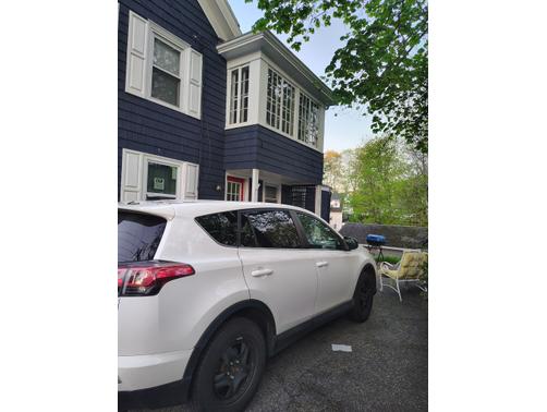 White 2018 Toyota RAV4 LE
