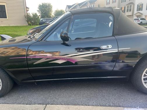 Black 1996 Mazda MX-5 Miata Base