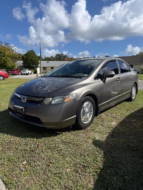 Gray 2007 Honda Civic Hybrid Base