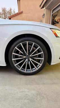 White 2022 Audi A5 40 Prestige