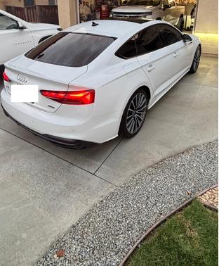 White 2022 Audi A5 40 Prestige