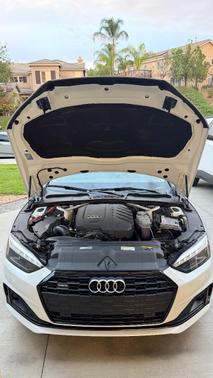 White 2022 Audi A5 40 Prestige