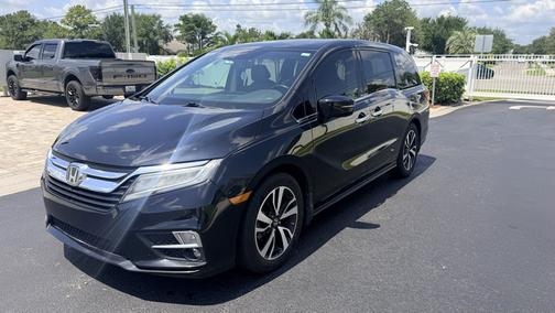 Black 2018 Honda Odyssey Elite