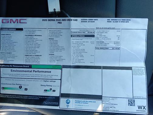 2025 GMC Sierra 2500 Pro