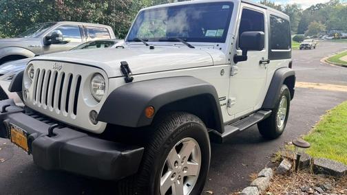 White 2014 Jeep Wrangler Sport
