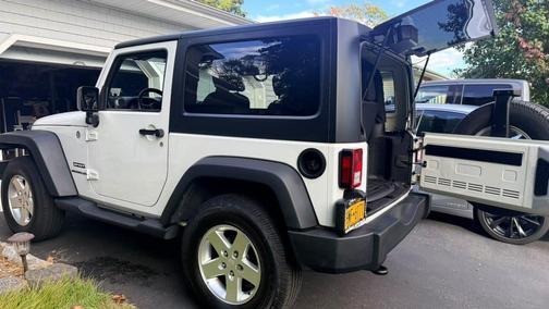 White 2014 Jeep Wrangler Sport