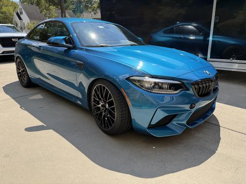 Blue 2020 BMW M2 Competition