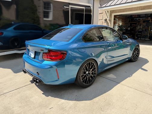 Blue 2020 BMW M2 Competition