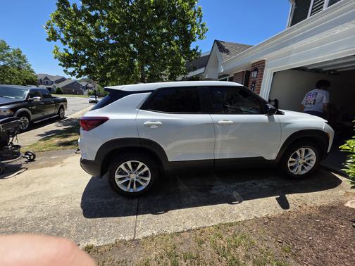 White 2023 Chevrolet Trailblazer LS