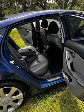 Blue 2013 Hyundai ELANTRA Limited