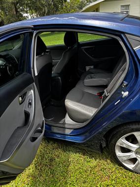 Blue 2013 Hyundai ELANTRA Limited