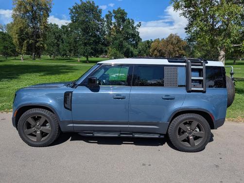 Blue 2021 Land Rover Defender S