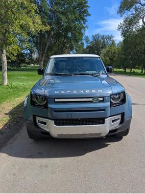 Blue 2021 Land Rover Defender S