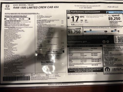 2025 RAM 1500 Limited