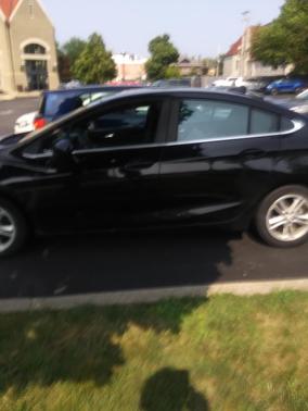 Black 2017 Chevrolet Cruze LT
