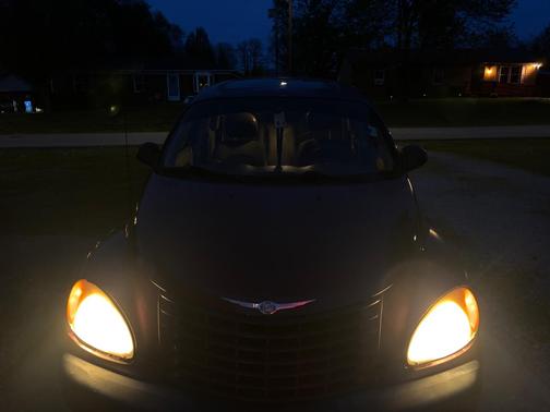 Purple 2002 Chrysler PT Cruiser Limited