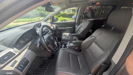 Gray 2015 Honda Odyssey Touring Elite