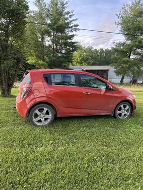 Orange 2012 Chevrolet Sonic 1LZ
