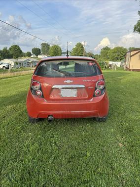 Orange 2012 Chevrolet Sonic 1LZ