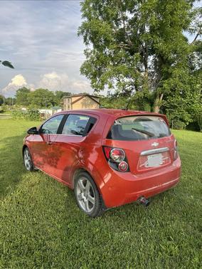 Orange 2012 Chevrolet Sonic 1LZ