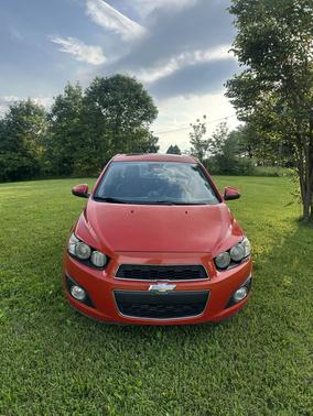 Orange 2012 Chevrolet Sonic 1LZ