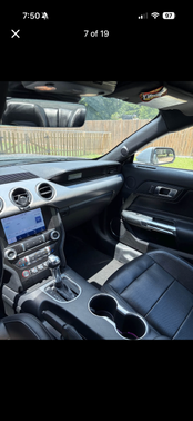 Silver 2022 Ford Mustang EcoBoost Premium