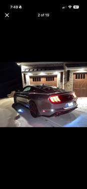 Silver 2022 Ford Mustang EcoBoost Premium