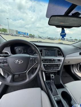 Gray 2017 Hyundai SONATA Hybrid SE