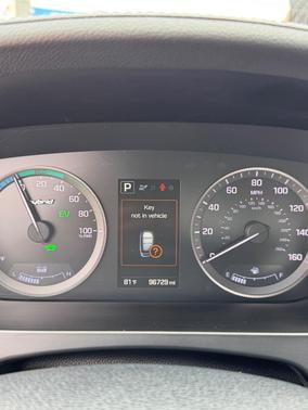 Gray 2017 Hyundai SONATA Hybrid SE