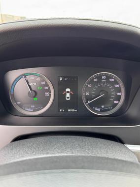 Gray 2017 Hyundai SONATA Hybrid SE