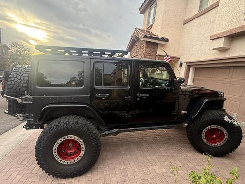 Black 2013 Jeep Wrangler Unlimited Rubicon