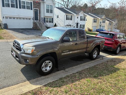 Gray 2015 Toyota Tacoma Base