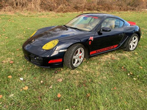 Blue 2007 Porsche Cayman Cayman S