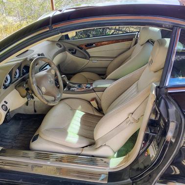 Black 2009 Mercedes-Benz SL-Class SL550 Roadster