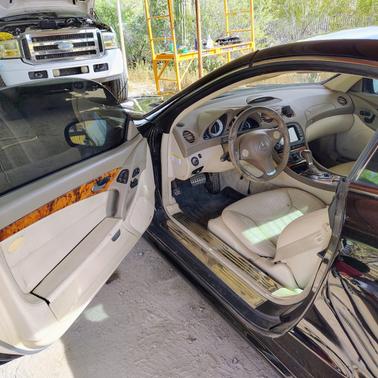 Black 2009 Mercedes-Benz SL-Class SL550 Roadster