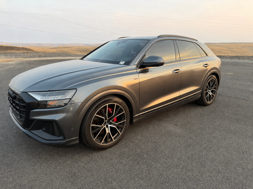 Gray 2019 Audi Q8 3.0T Prestige