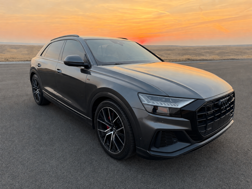 Gray 2019 Audi Q8 3.0T Prestige