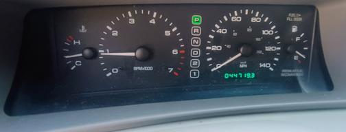 Silver 1998 Lincoln Mark VIII LSC
