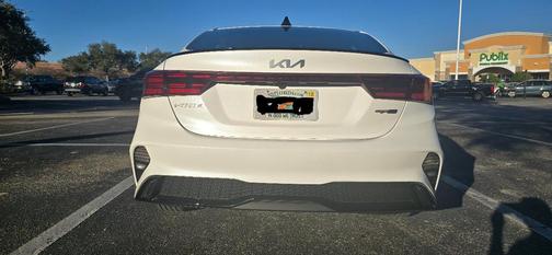 White 2024 Kia Forte GT-Line