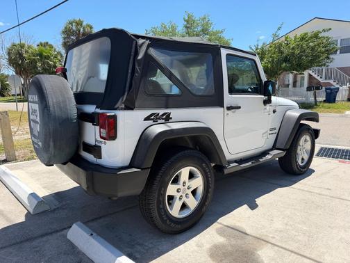 White 2013 Jeep Wrangler Sport