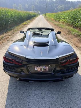Black 2025 Chevrolet Corvette E-Ray 3LZ