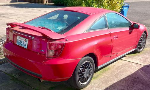 Red 2003 Toyota Celica GT